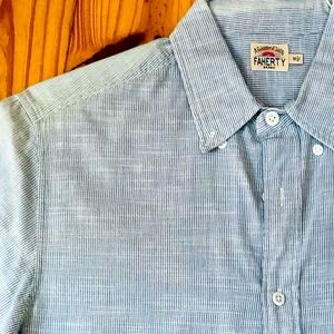 Faherty short sleeve button down